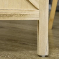 HOMCOM 4.7' 4 Panel Room Divider, Indoor Privacy Screens for Home, Natural(m-9)