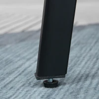 HOMCOM Counter Height Stools Set of 2, Upholstered Kitchen Stool with Back and Steel Legs(m-11)