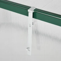 Outsunny 52" Aluminum Framed Polycarbonate Cold Frame Greenhouse / Raised Bed Cover(m-9)