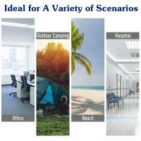 Outsunny Portable Folding Camping Cot, Single Person Wide Outdoor Bed with Carry Bag, Ideal for Camping & Outdoors(m-6)