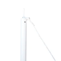 Outsunny Sun Sail Shade Support Pole Adjustable Height Support(m-7)