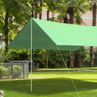 Outsunny Sun Sail Shade Support Pole Adjustable Height Support(m-1)