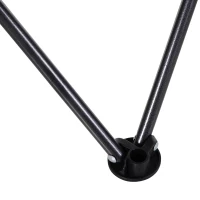 Outsunny Portable Picnic Table with 4 Stools and Carry Bag, Folding Camping Table and Chairs Set w/ Aluminum Roll-up Tabletop for Indoor Outdoor Travel Party BBQ(m-8)