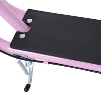 HOMCOM Youth Scooter Teen Kick Scooter Kids Children Stunt Scooter Bike Bicycle Ride On 16" Inflatable Wheels Pink(m-10)