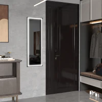 HOMCOM Dimming Full Length Mirror, 47" x 16" Long Wall Mirror with 3 Colour LED, Smart Touch, Memory Function(m-1)