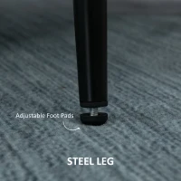 HOMCOM Accent Chair Modern Barrel Armchair with Metal Legs, Cream(m-6)