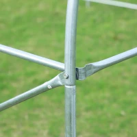 Outsunny 20' x 10' x 7' Tunnel Greenhouse Large Walk-In Warm House, Roll Up Door(m-9)