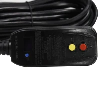 Outsunny 14' x 10' x 3' Above Ground Swimming Pool, Non-Inflatable Rectangular Steel Frame Pool with Filter Pump, Safety Ladder for 1-6 People, Brown(m-13)