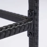 Outsunny 3-Piece Wicker Bar Set, Patio Bar Table Chair w/ Acacia Wood Top, 43.3" x 23.6" x 39.4", Dark Brown(m-10)