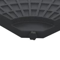 Outsunny Large 4 Piece Round Fillable Weighted Offset Market Patio Umbrella Base(m-11)
