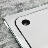 Outsunny 6 Piece Patio Furniture Set with 50,000 BTU Gas Fire Pit Table, Outdoor PE Rattan Dining Table and Chair Set, Sectional Conversation Sofa Set with Cushions, Grey(m-11)