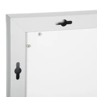 kleankin 40" x 24" LED Bathroom Mirror, Dimmable Lighted Wall-Mounted Mirror, with 3 Colour, Smart Touch, Plug-in, Vertical or Horizontal Hanging(m-10)