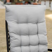 Outsunny Padded Zero Gravity Chair, Folding Recliner Chair with Cup Holder Cushion, Gray(m-11)