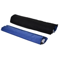 Outsunny 10'x10' Easy Pop Up Gazebo, Portable Foldable Canopy Tent with Carrying Bag for Outdoor Events, Blue(m-13)