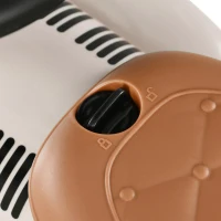 Aosom Ride on Sliding Classic Car for Toddlers, Foot To Floor Slider with Under Seat Storage, Aged 18-36 Months, Cream White(m-10)