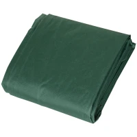 Outsunny 97" x 65" x 26" Heavy Duty Outdoor Sectional Sofa Cover, Waterproof Patio Furniture Cover for Weather Protection, Dark Green(m-8)