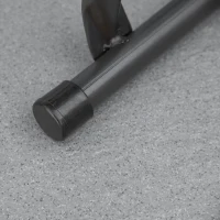 Outsunny 40" Folding Picnic Table Set, 2 Benches, 3-Piece Outdoor German Style Biergarten Foldable Beer Table, Lightweight Plastic, White(m-9)