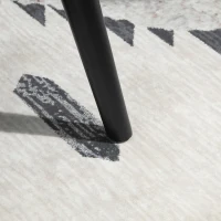 HOMCOM Luxury Velvet Fabric Accent Armchair with Thick Padding, High Armrests, and Channel Tufting, Grey(m-9)