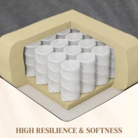 HOMCOM Oversized Vibration Massage Recliner Chair with Heat, Swivel Rocker, Teddy Fabric, Footrest, Remote, 4 Pockets, Dark Gray(m-7)