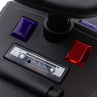 Aosom Kids Ride On Sliding Car with Hidden Under Seat Storage, Foot-to-Floor Design, Black(m-10)