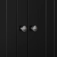 HOMCOM Bathroom Medicine Cabinet, Wall Cabinet with 2 Doors and Adjustable Shelf, Space Saver Over Toilet Cabinet(m-9)