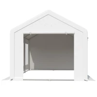 Outsunny 20' x 10' Party Tent Canopy, Gazebo Tent with 6 Removable Side Walls and Windows for Outdoor Event, White(m-9)