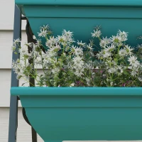 Outsunny 3-Tier Vertical Raised Garden Planter with 5 Boxes, Outdoor Plant Stand Grow Container for Vegetable Flowers(m-7)