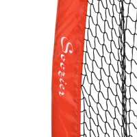 Soozier 6' x 6' Baseball Net for Hitting Pitching Practice with Carry Bag, Red(m-9)