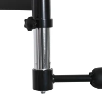 Soozier Wall Mount Reflex Bar Trainer, MMA Boxing Speed Trainer with Punching Boxing Bar, Height Adjustable, Black(m-9)