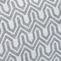 HOMCOM Armless Accent Chair for Bedroom, Upholstered Slipper Side Chair for Living Room with Wood Legs, Grey(m-7)