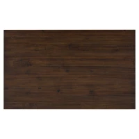 Rustic Style 6-Piece Dining Room Table Set with Ergonomic Chairs and Bench, Solid Wood Veneer, Rubber Wood Frame, 60"L x 36"W x 30"H, Walnut(m-12)