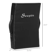 Soozier Boxing Pad, Kick Shield, Curved Muay Thai Kicking Pad, Great for MMA, Taekwondo, Krav Maga, Martial Arts, Karate(m-3)