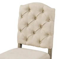 Retro Style Dining Table Set with Extendable Table and 4 Upholstered Chairs, Solid Wood Legs, 42"-54"L x 42"W x 30"H Oval Table, Natural Wood Wash(m-9)