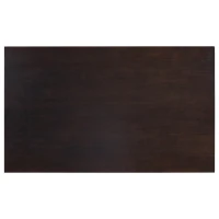 6-Piece Dining Table and Chair Set with Special-Shaped Legs, Foam-Covered Seat Backs & Cushions, Includes 1 Table, 4 Chairs, and 1 Bench, 60''L x 36''W x 30''H, Espresso(m-12)