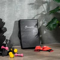 Soozier Boxing Pad, Kick Shield, Curved Muay Thai Kicking Pad, Great for MMA, Taekwondo, Krav Maga, Martial Arts, Karate(m-1)