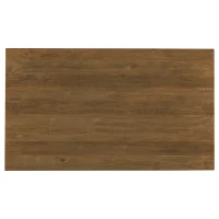 6-Piece Farmhouse Dining Table Set, 72''L x 42''W x 30''H Wood Rectangular Table, 4 Upholstered Chairs with Bench, Ergonomic Design, Solid Wood Construction, Walnut(m-12)