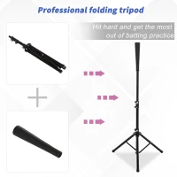 Soozier Baseball Net Set with 7.5x7ft Catcher Net, Ball Caddy, Portable Pitching Net for Hitting, Pitching, Batting, Catching, Blue(m-7)