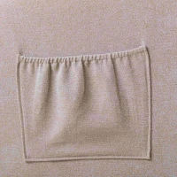 Baby Room High Back Rocking Chair, Comfortable Nursery Rocker with Padded Seat, Modern Armchair with Cotton Fabric and Rubber Wood Legs, 26.0" x 40.0" x 37.0", Tan(m-6)