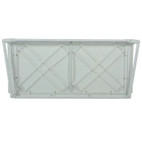 2-Person Wicker Hanging Porch Swing with Chains, Removable Cushion and Pillow, Rattan Swing Bench for Garden, Backyard, 50" Length, White(m-13)