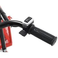 Electric Wheelbarrow Utility Cart, 48V 500W Motor, 500lbs Capacity, 1000lbs Towing, Brushless Motor, Adjustable Speed, 54.72"x23.23"x38.58", Red(m-8)