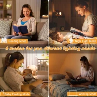 Real Marble Floor Lamp with Wood Bedside Nightstand, Built-in USB Charging Port, and Convenient Pedal Switch for Living Room or Bedroom, Matte Black(m-5)