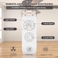 52 Inch Modern Ceiling Fan with Dual Finish Reversible Blades, Remote Control, Quiet Reversible Motor, and Dual Mount Compatibility, Matte Black(m-7)