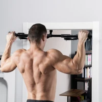 Soozier Doorway Pull Up Bar, Multifunctional Chin Up Bar, Door Exercise Equipment for Home Gym(m-8)