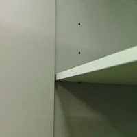 4-Door Intaglio Storage Cabinet with Pine Legs, Solid Wood Pulls, Adjustable Shelves, and MDF, 59.06"L x 15.75"W x 32.43"H, Mint Green(m-8)