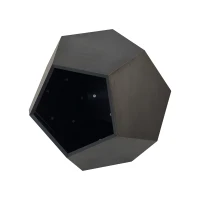 Modern Pet Furniture Cat Litter Side Table, Multifunctional MDF Design, 25.98" x 25.98" x 21.07", Black Brown(m-10)