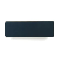 Stylish Bedroom Bench with Padded Seat Cushion, Upturned Wide U Shape, Light Assembly Required, 47.25" L x 15.75" W x 16.5" H, Navy Blue(m-12)