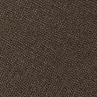 Fabric Ottoman with Contemporary Design, Smooth Upholstery, Versatile Use, Birch Wood Legs, 24" W x 18" D x 16" H, Chocolate(m-7)