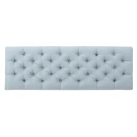 Storage Ottoman with Contemporary Design, Upholstered Seating, Versatile Storage Bench, 51" L x 17.5" W x 17" H, Blue(m-5)