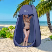 Navy Blue Popup Shower Tent - Portable Changing Room(m-8)