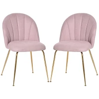 HOMCOM living room modern mid century accent fabric restaurant Lounge elegant side seat comfortable indoor furniture padded kitchen(m-11)